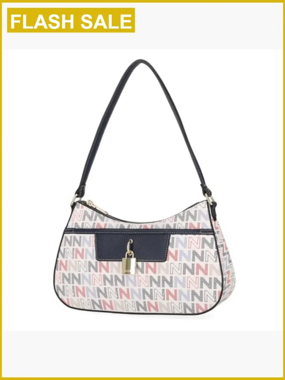 Vegan Leather Hobo Bag with Zipper Closure